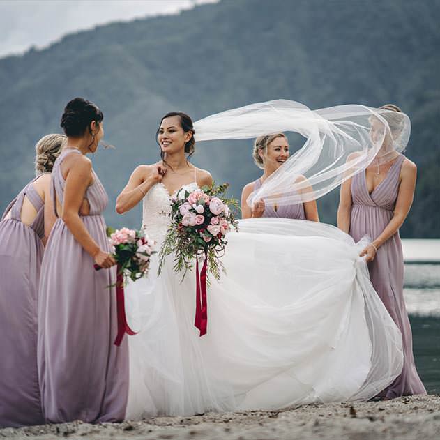 Wedding photography Lake Okataina